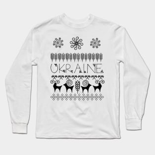 Ukrainian Ethnic Long Sleeve T-Shirt